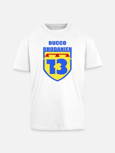 Bucco Rhôdanien - Unisex Oversized Heavyweight T-shirt - white