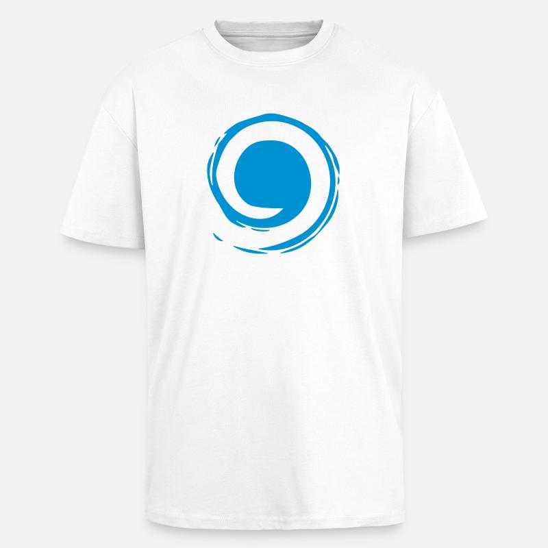 Sonne - sun - Blume - Oversized Heavyweight Unisex T-Shirt - Weiß