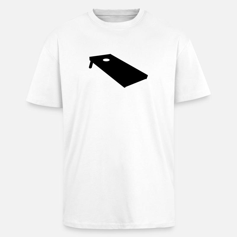 Cornhole - T-shirt unisexe oversize épais - blanc
