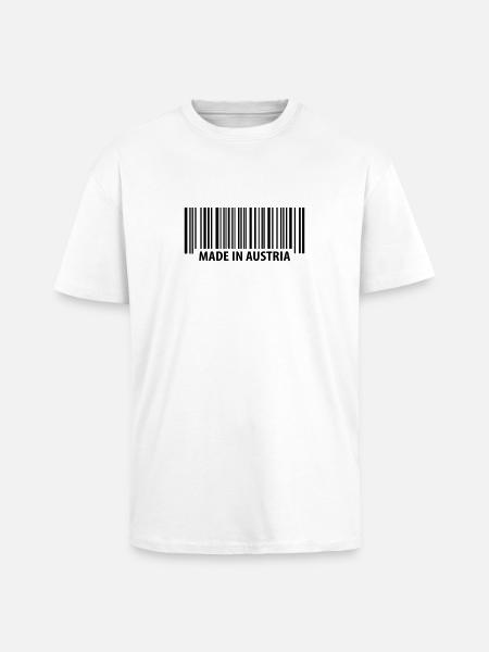 Made in Austria - Oversized Heavyweight Unisex T-Shirt - Weiß