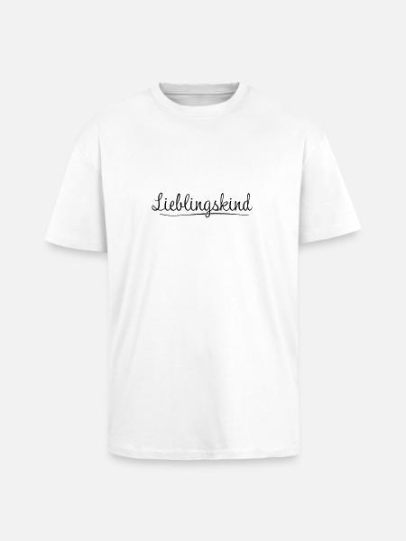 Lieblingskind - Oversized Heavyweight Unisex T-Shirt - Weiß