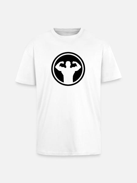 Bodybuilding - Unisex Oversized Heavyweight T-shirt - white