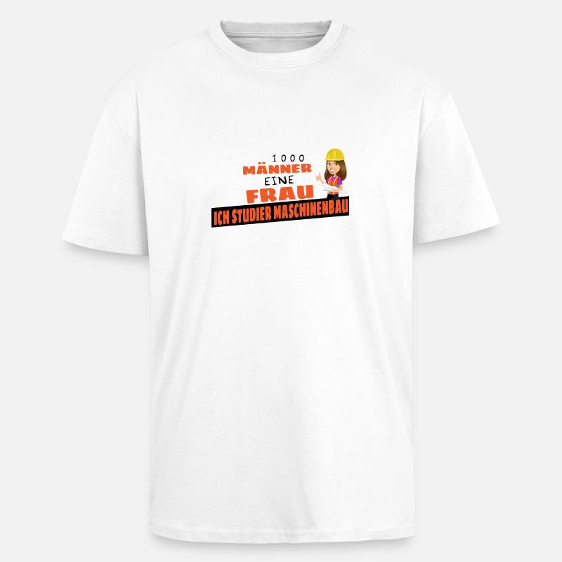 Student Studieren Studium Prokrastination Geschenk - Oversized Heavyweight Unisex T-Shirt - Weiß