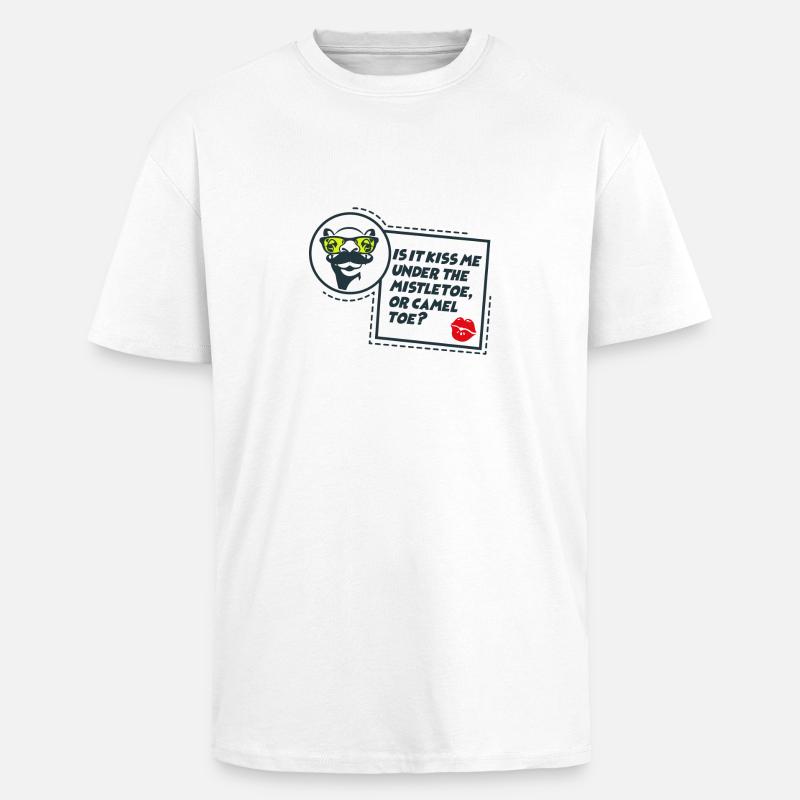 F011A023453F8149A777D96AEDD07C146AD9BC445A8B49FF0 - Oversized Heavyweight Unisex T-Shirt - Weiß