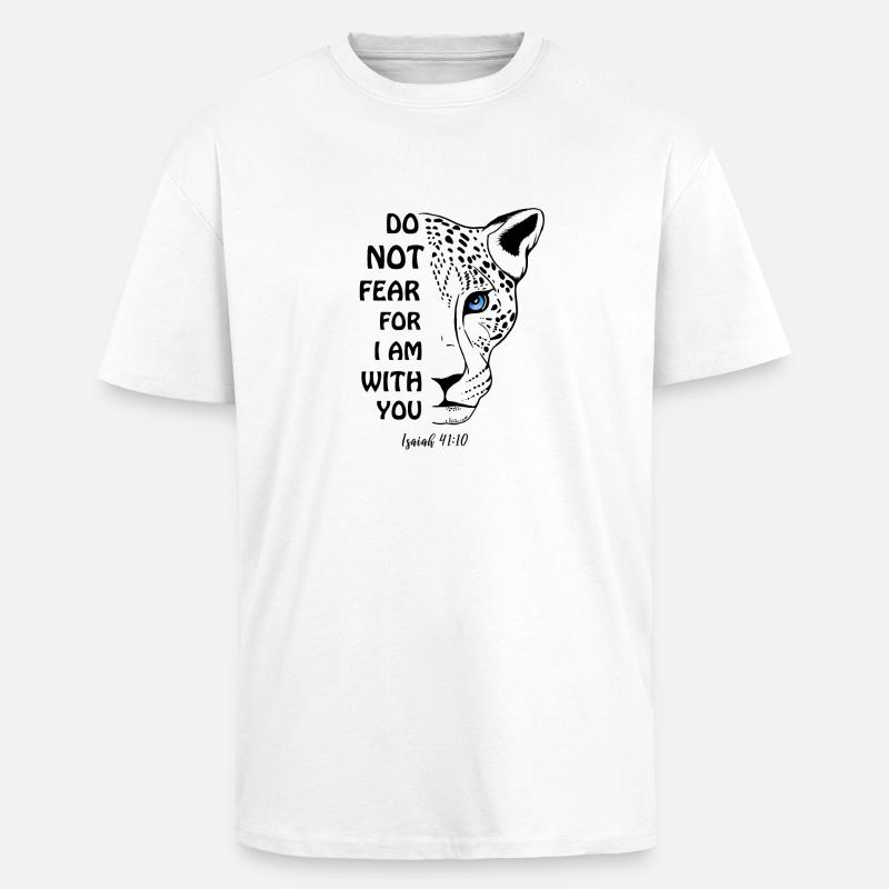 Religiöses Zitat - Oversized Heavyweight Unisex T-Shirt - Weiß