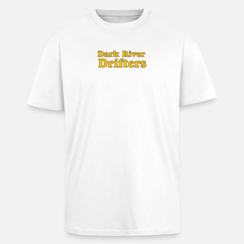 Dunkle Flussdrifter - Oversized Heavyweight Unisex T-Shirt - Weiß