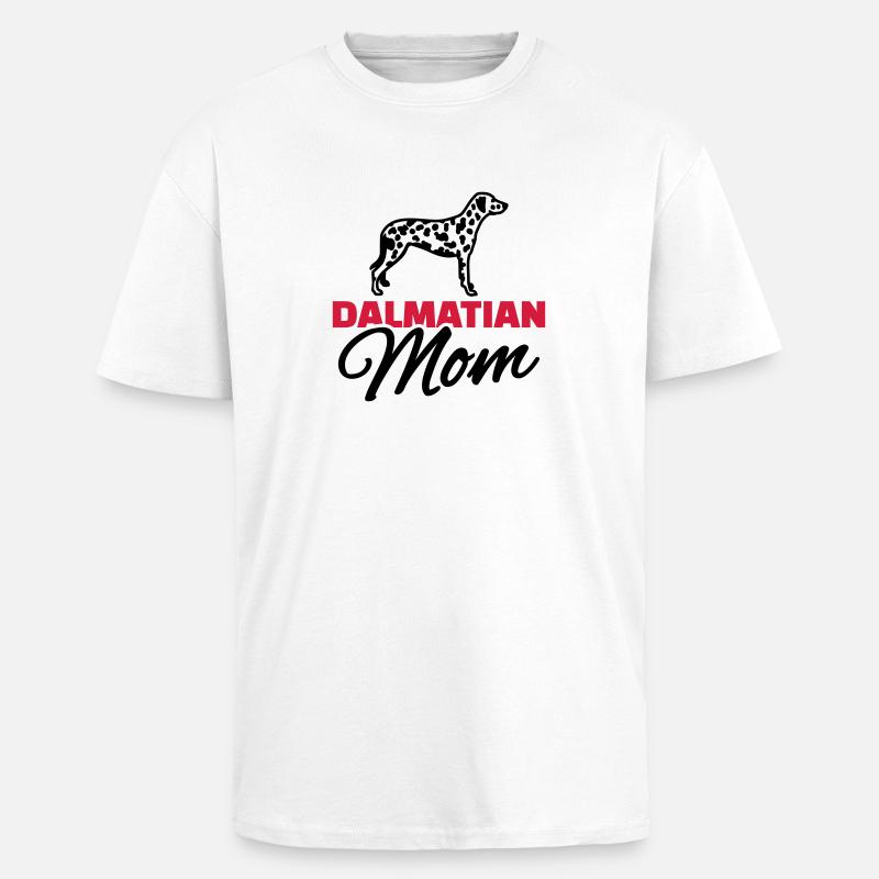 Dalmatiner - Oversized Heavyweight Unisex T-Shirt - Weiß