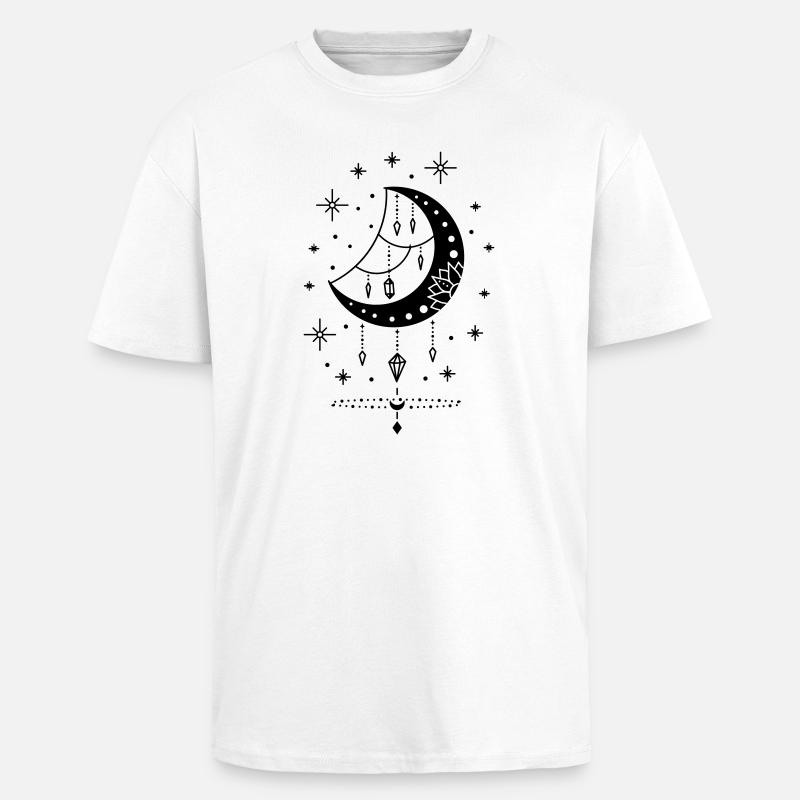 Tarock - Oversized Heavyweight Unisex T-Shirt - Weiß