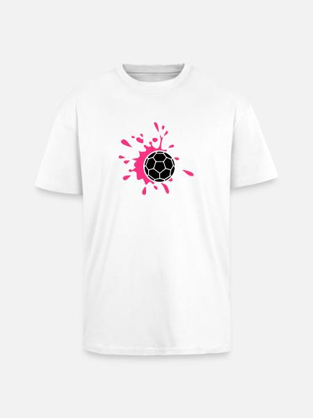 Handball - Oversized Heavyweight Unisex T-Shirt - Weiß