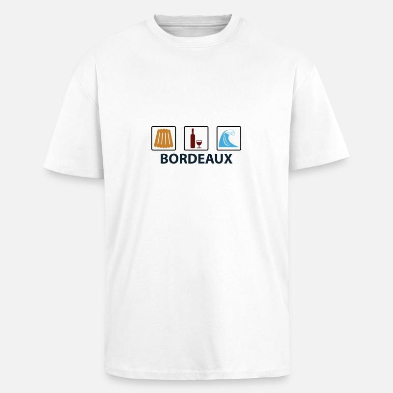 4E38A3C7 7F51 4AE2 8DB2 D392A13B913A - T-shirt unisexe oversize épais - blanc