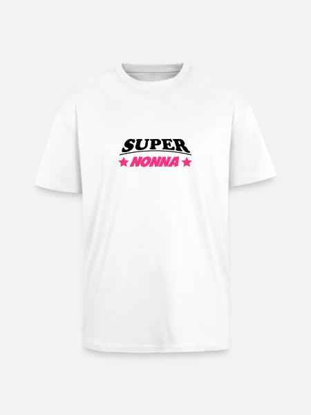 Super nonna - Unisex Oversized Heavyweight T-shirt - white