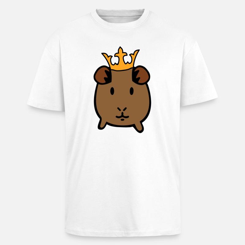 Cobaye - T-shirt unisexe oversize épais - blanc