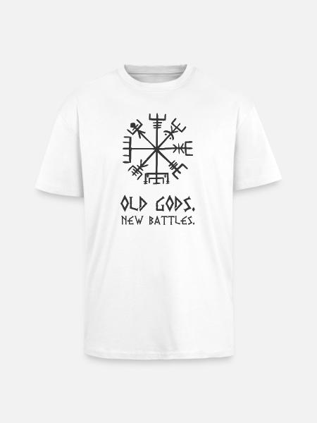 OldGods - Oversized Heavyweight Unisex T-Shirt - Weiß