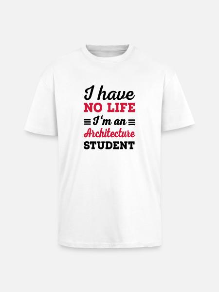 architecture - Unisex Oversized Heavyweight T-shirt - white