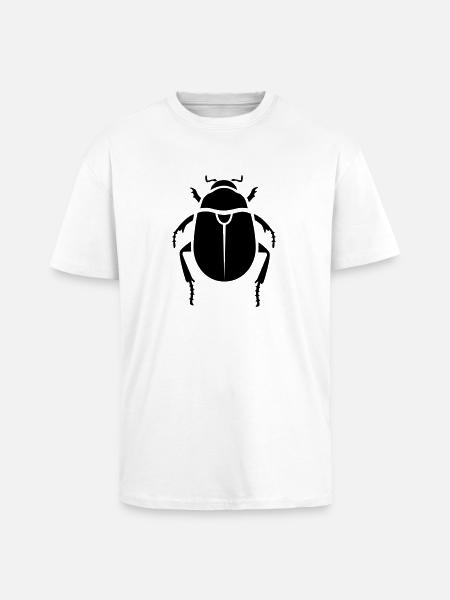 Insekt - Blatthornkäfer - Oversized Heavyweight Unisex T-Shirt - Weiß