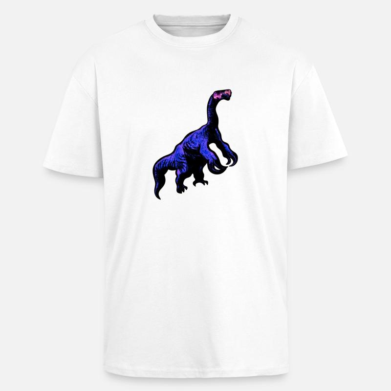 cool Therizinosaurus - Unisex Oversized Heavyweight T-shirt - white