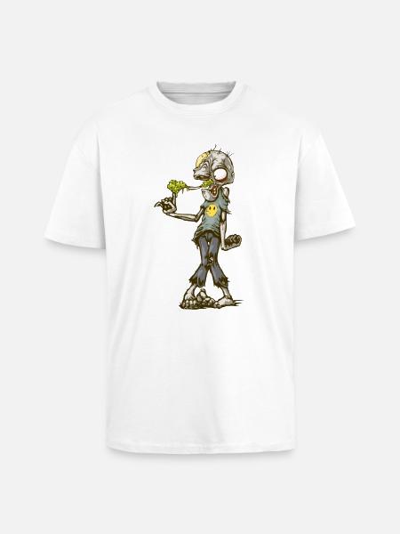 Oupss! - T-shirt unisexe oversize épais - blanc