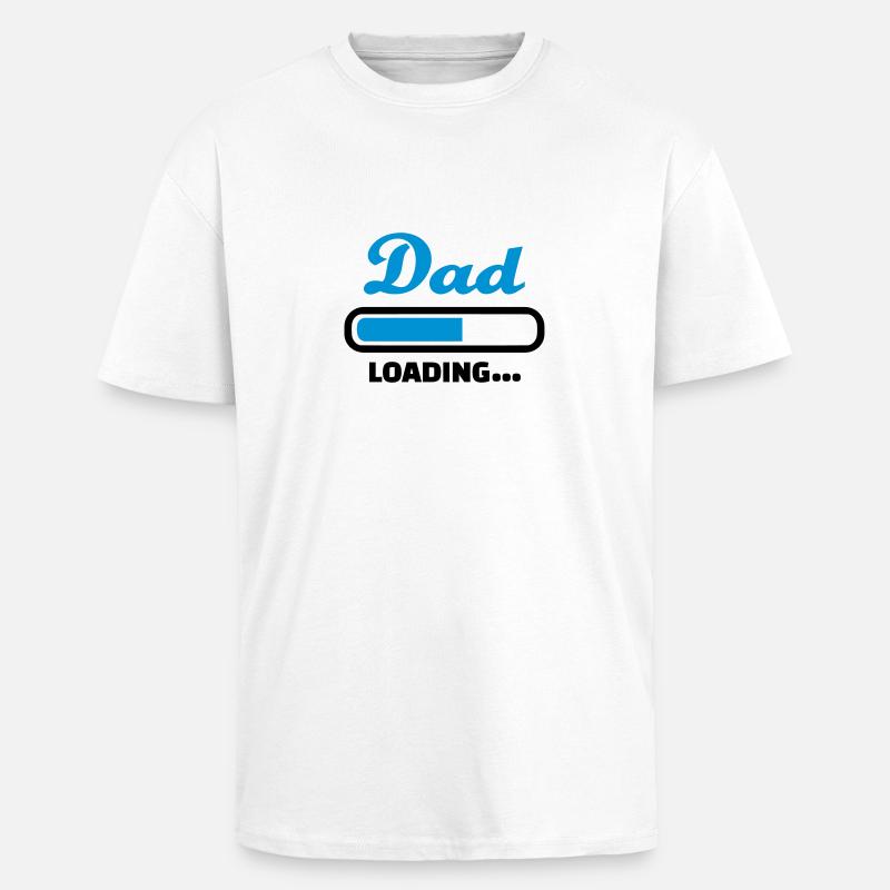 Vater - Oversized Heavyweight Unisex T-Shirt - Weiß