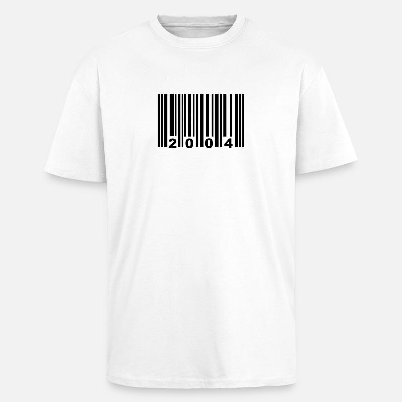2004 - Oversized Heavyweight Unisex T-Shirt - Weiß