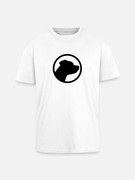 Staffordshire Terrier - Unisex Oversized Heavyweight T-shirt - white