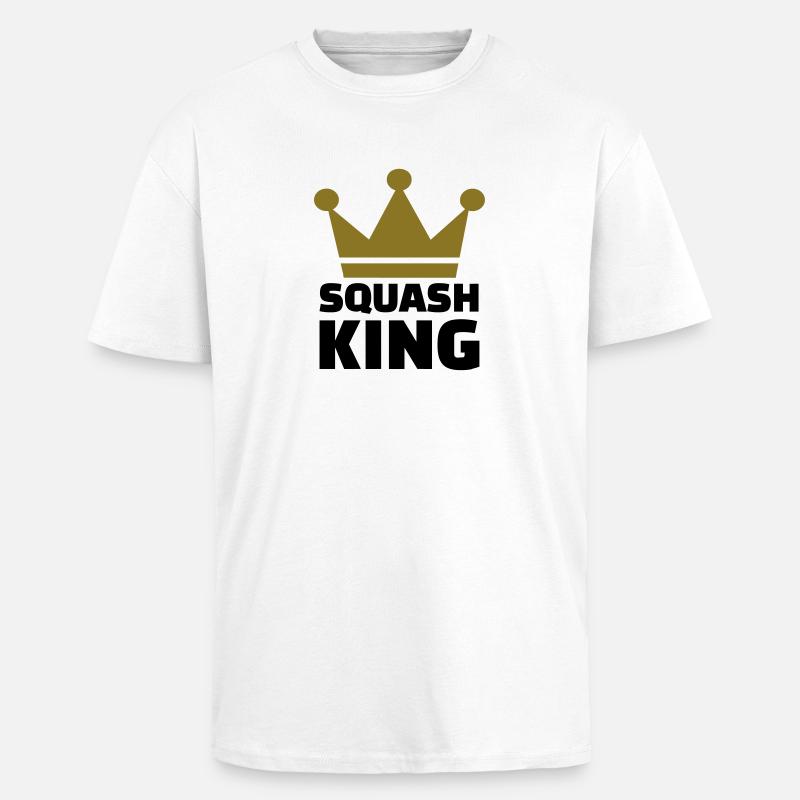 Squash - Oversized Heavyweight Unisex T-Shirt - Weiß