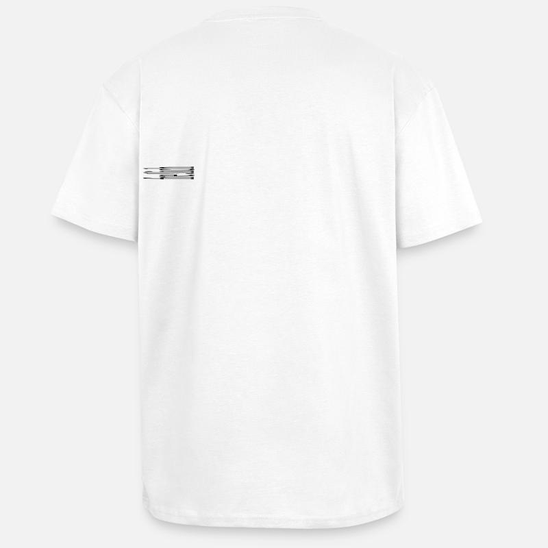 fre!lich - Oversized Heavyweight Unisex T-Shirt - Weiß