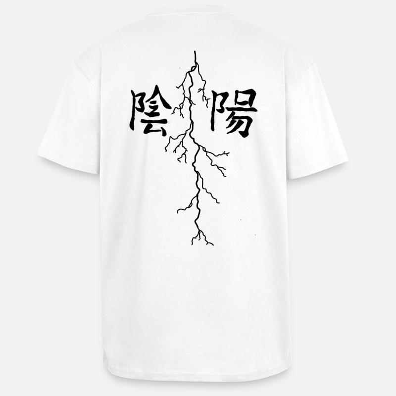 Conception de l’éclairage - T-shirt unisexe oversize épais - blanc