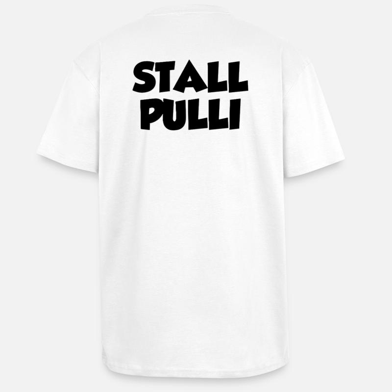 Pull stable - T-shirt unisexe oversize épais - blanc