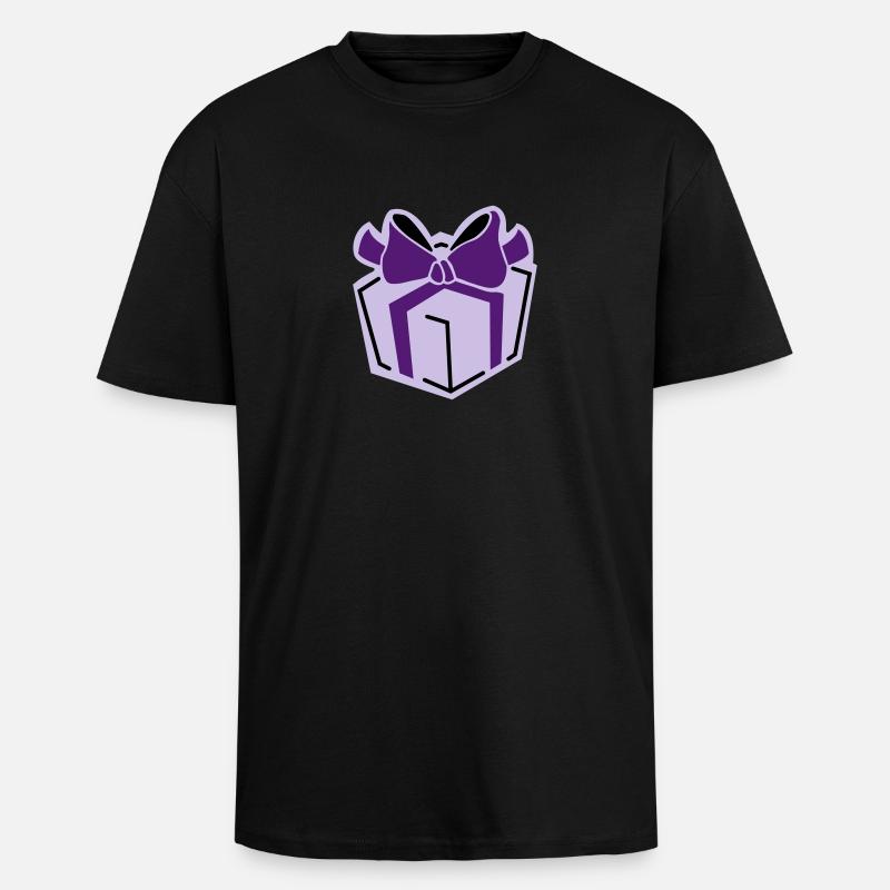Gift 3 - Unisex Oversized Heavyweight T-shirt - black