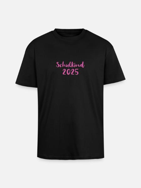 Schulkind 2025 - Oversized Heavyweight Unisex T-Shirt - Schwarz