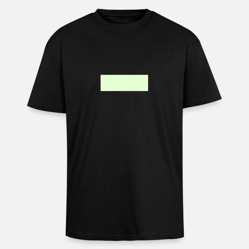 Rectangle - Unisex Oversized Heavyweight T-shirt - black
