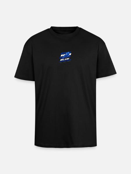 Blue Racer  - T-shirt unisexe oversize épais - noir