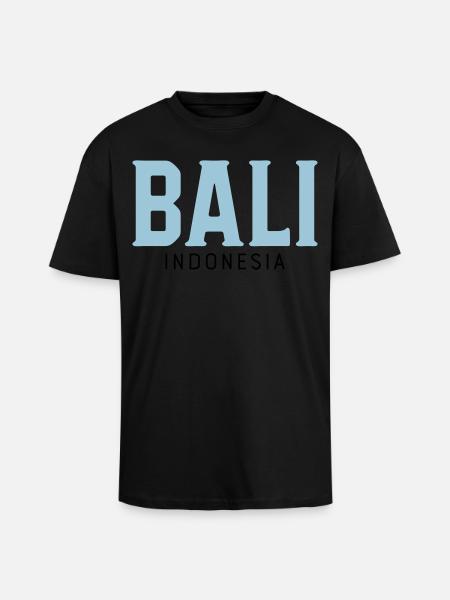 Bali - T-shirt unisexe oversize épais - noir