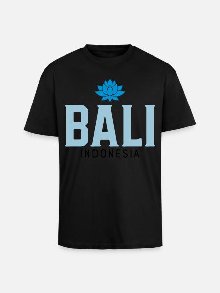 Bali - Unisex Oversized Heavyweight T-shirt - black