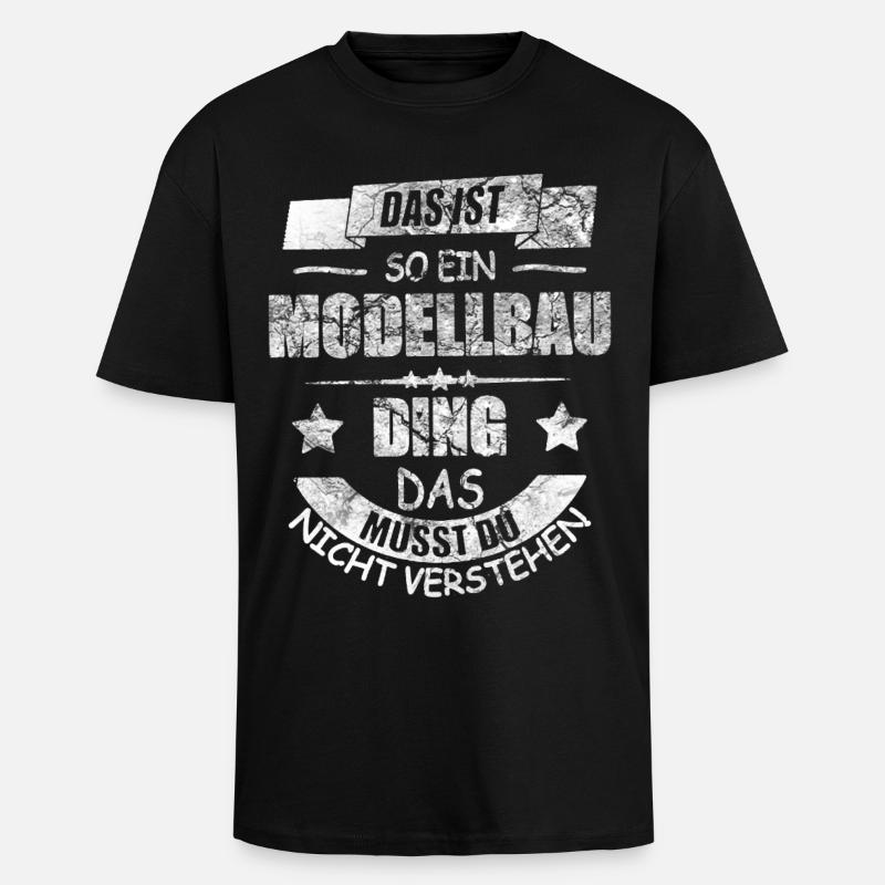 RC Modellbau massstab Modell Hobby - Oversized Heavyweight Unisex T-Shirt - Schwarz