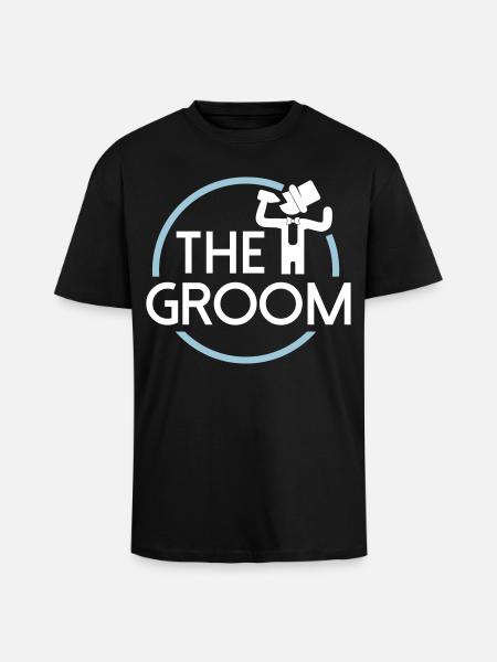Groom - Unisex Oversized Heavyweight T-shirt - black