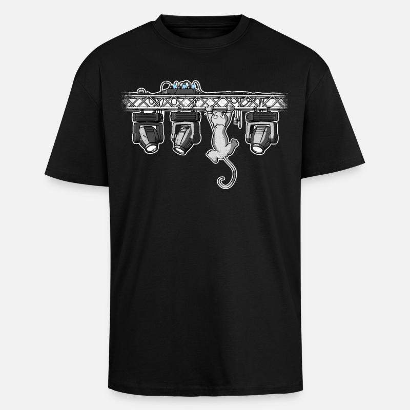 dmxcat - Oversized Heavyweight Unisex T-Shirt - Schwarz