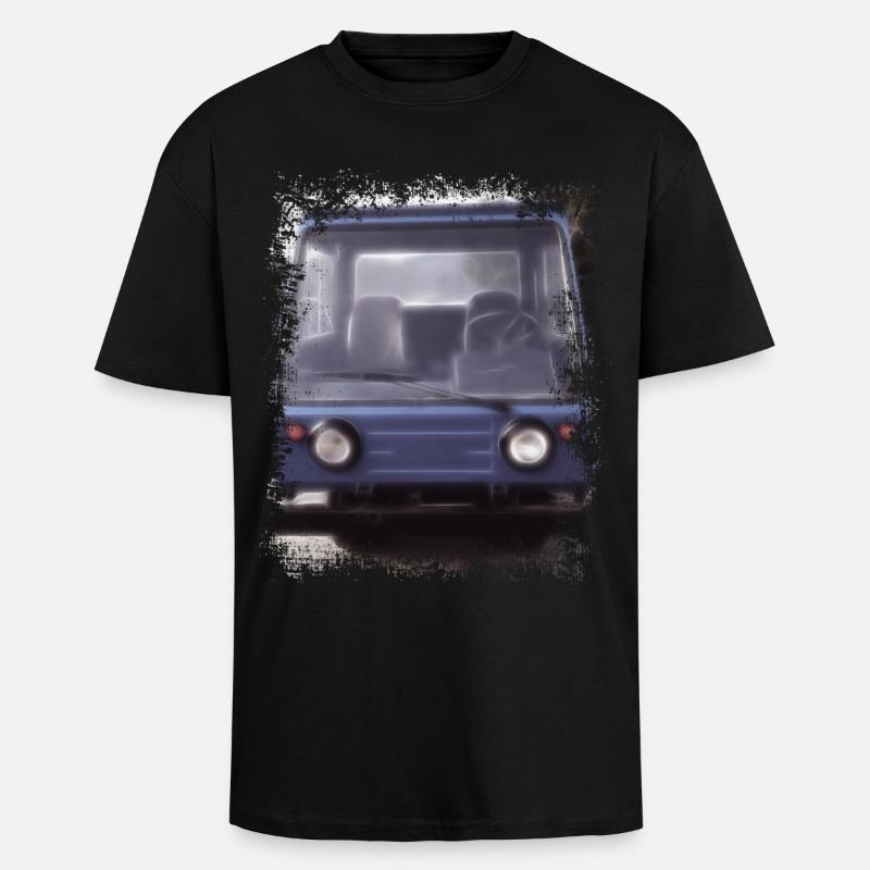 Multicar M25 - Oversized Heavyweight Unisex T-Shirt - Schwarz