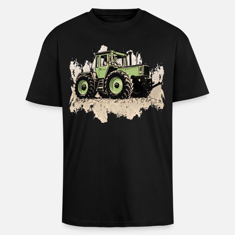 MB trac 1300 turbo | Traktor - Oversized Heavyweight Unisex T-Shirt - Schwarz