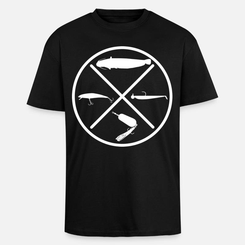 Wels - Oversized Heavyweight Unisex T-Shirt - Schwarz