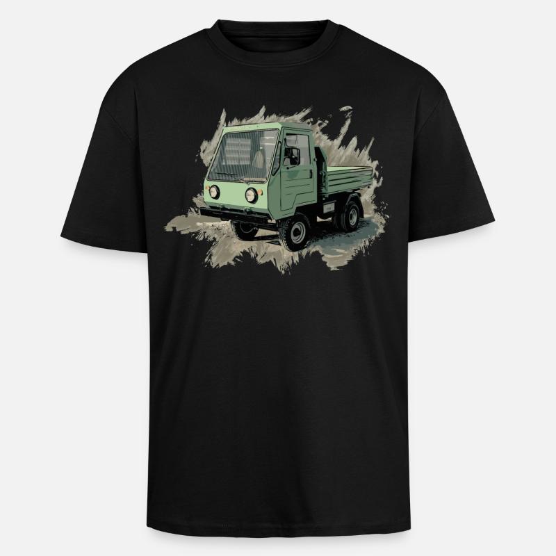 MultiCar M24 - Oversized Heavyweight Unisex T-Shirt - Schwarz