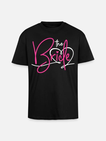 The bride - Oversized Heavyweight Unisex T-Shirt - Schwarz