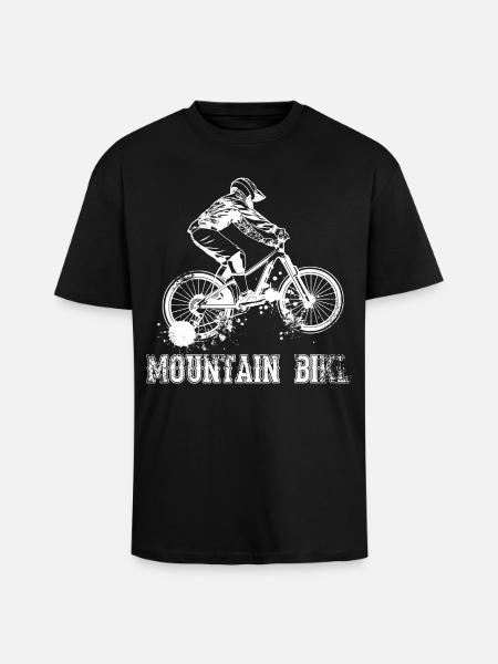 VTT - T-shirt unisexe oversize épais - noir