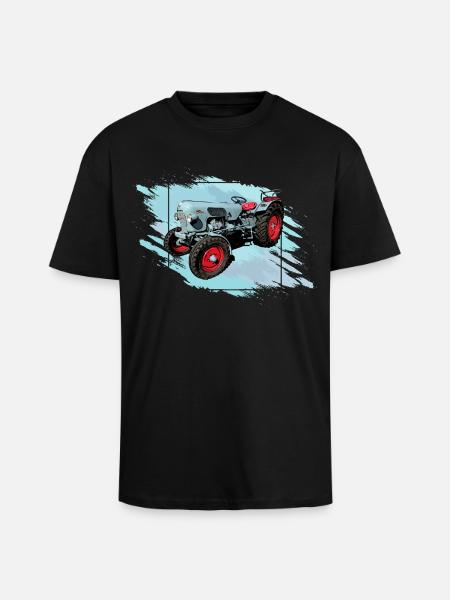 The Tiger EM 235 - Unisex Oversized Heavyweight T-shirt - black