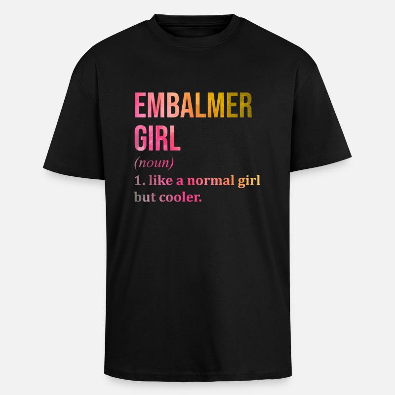 Einbalsamierer - Oversized Heavyweight Unisex T-Shirt - Schwarz
