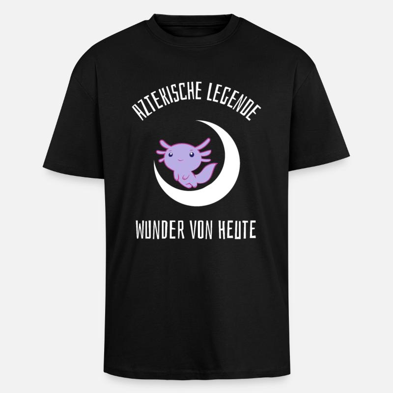 Die Wunder von Heute - Oversized Heavyweight Unisex T-Shirt - Schwarz