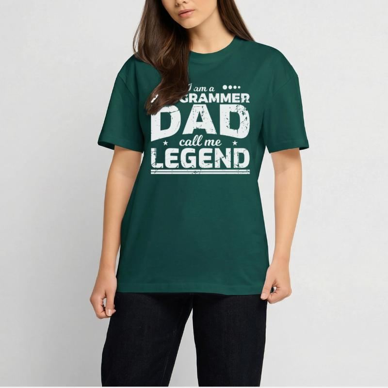 Coder Dad Unisex Oversized Heavyweight T-shirt
