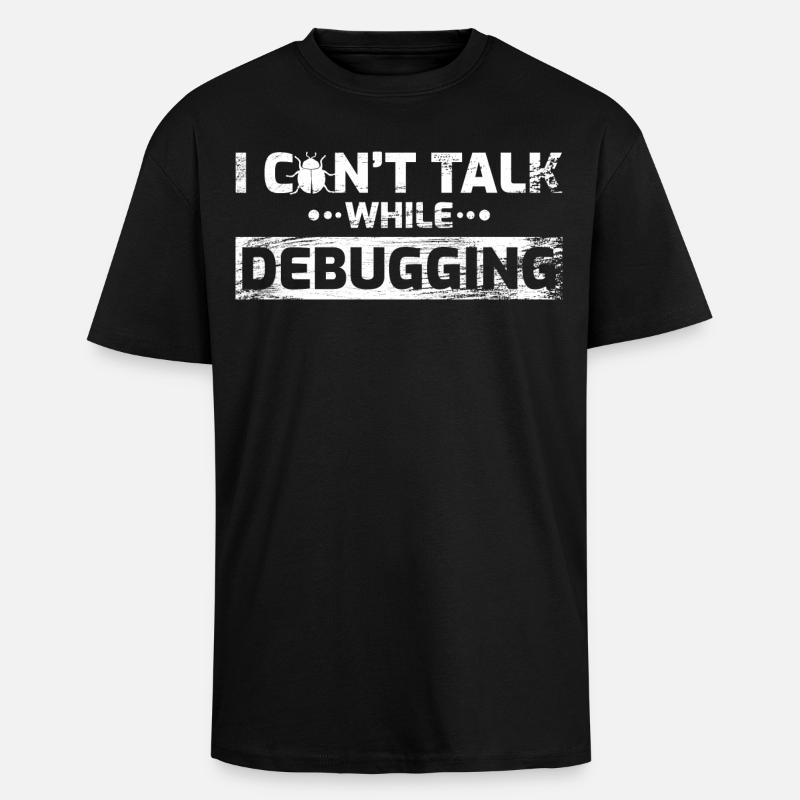 Software Entwickler Witz - Oversized Heavyweight Unisex T-Shirt - Schwarz