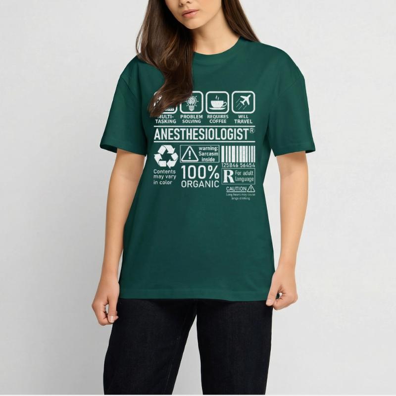 Anesthesiologist multi tasking problem solving Oversized Heavyweight Unisex T-Shirt
