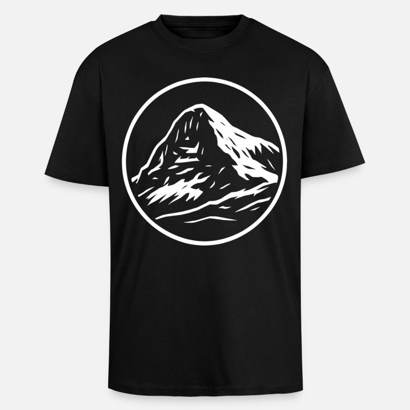 Eiger - Unisex Oversized Heavyweight T-shirt - black